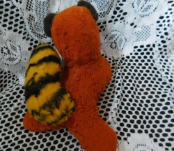 striped tail stuffy back